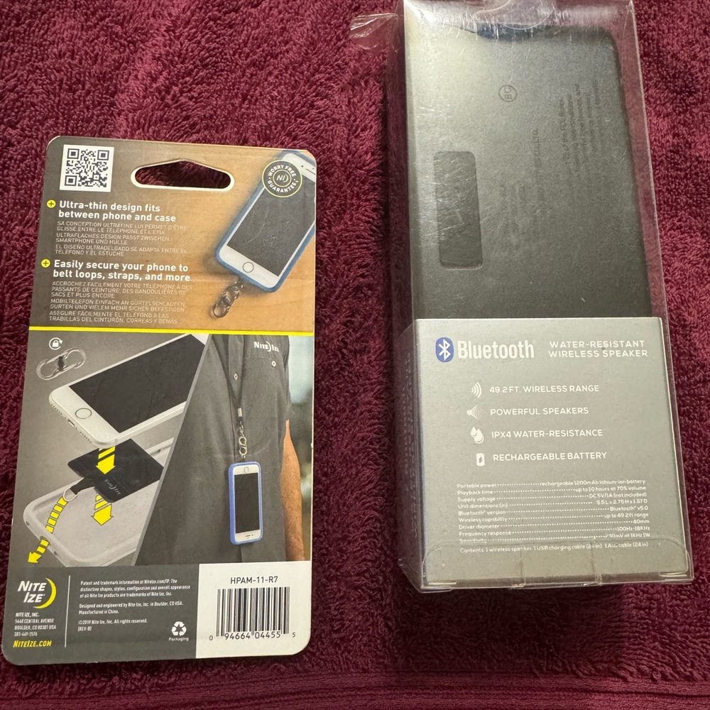 Black Bluetooth Wireless Speaker
